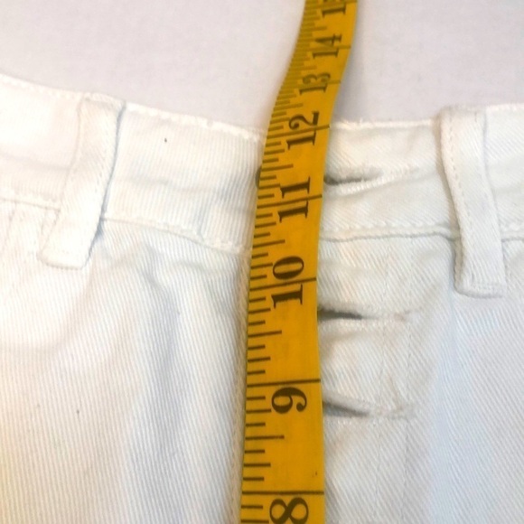 PacSun Women’s Color block High Waist 5 Button Fly Denim Jean Mom Shorts Sz 24 - Picture 13 of 13